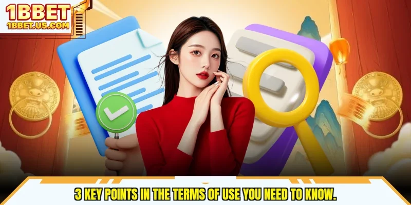 3 key points in the terms of use you need to know.