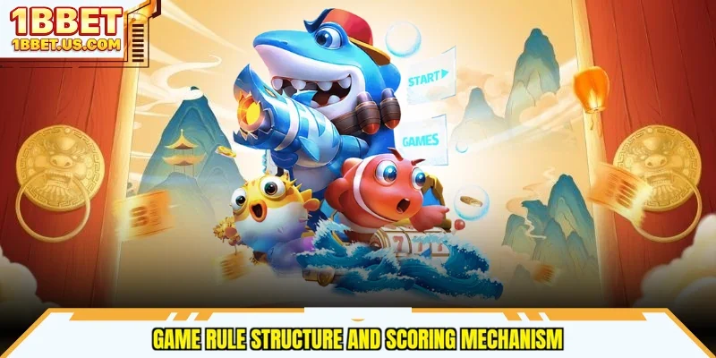 Game rule structure and scoring mechanism