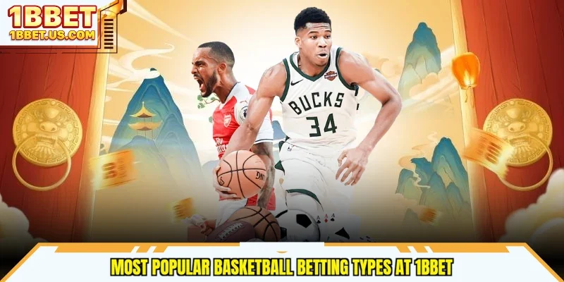 Most popular basketball betting types at 1bbet