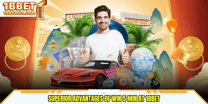 Superior advantages of win 5 min at 1bbet