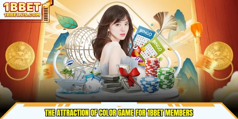 The attraction of Color game for 1bbet members