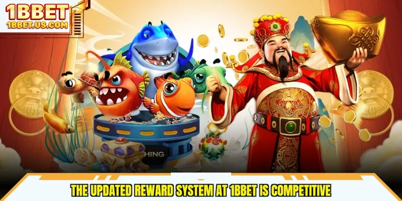 The updated reward system at 1bbet is competitive