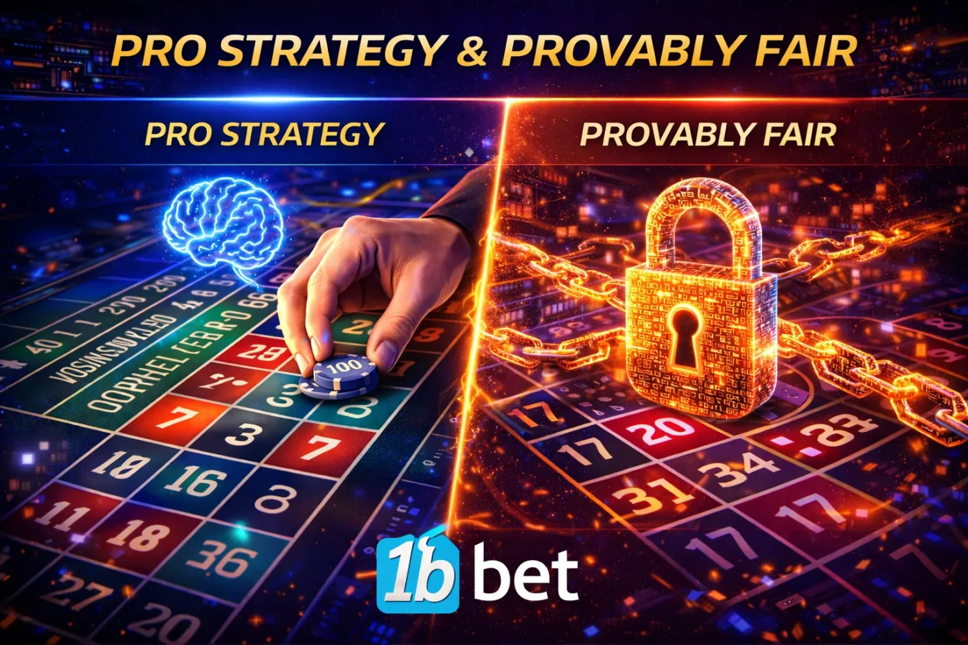 Professional Roulette strategies and blockchain fair play security on 1bbet