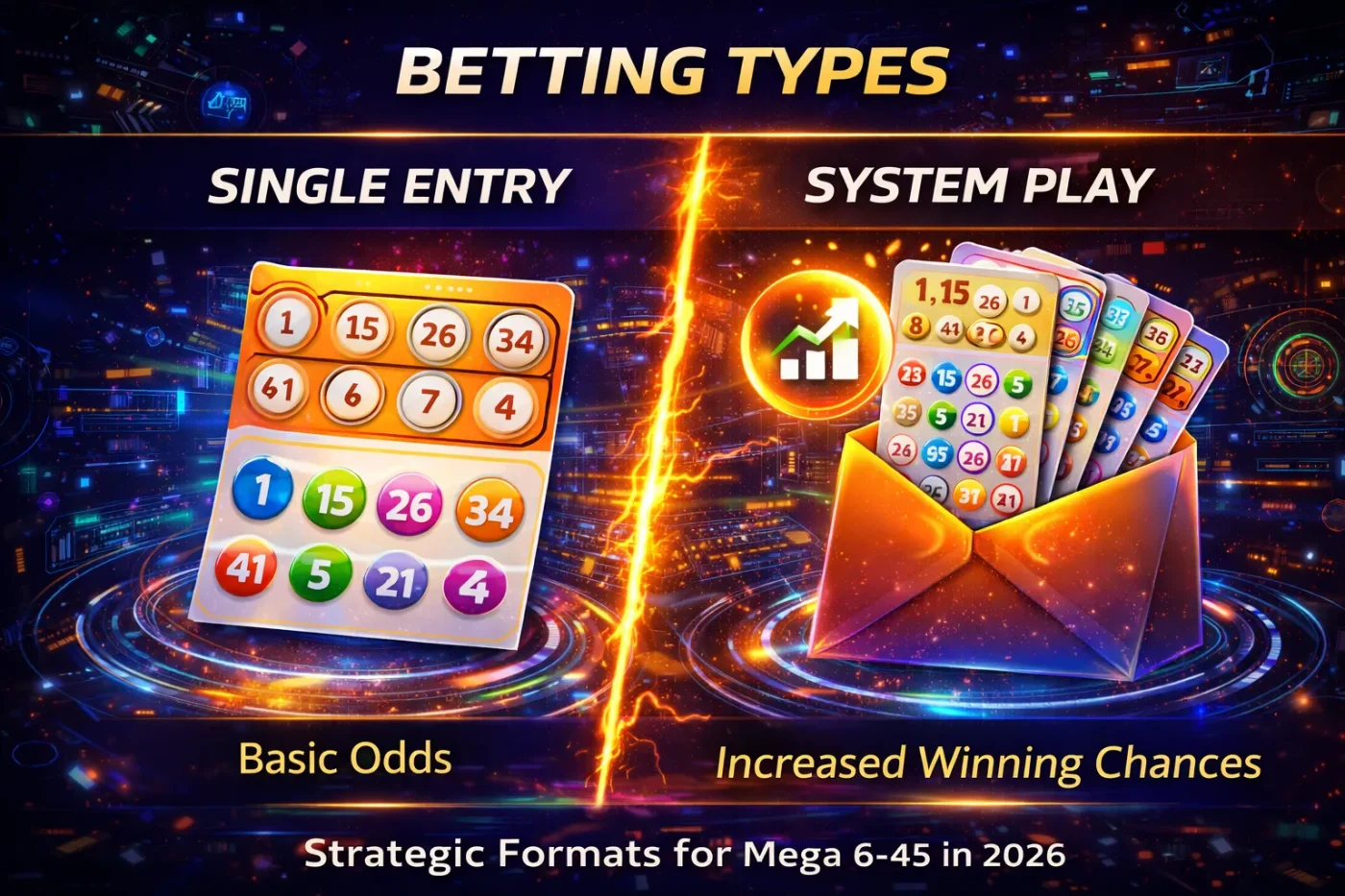 Strategic betting formats for Mega 6-45 in 2026.